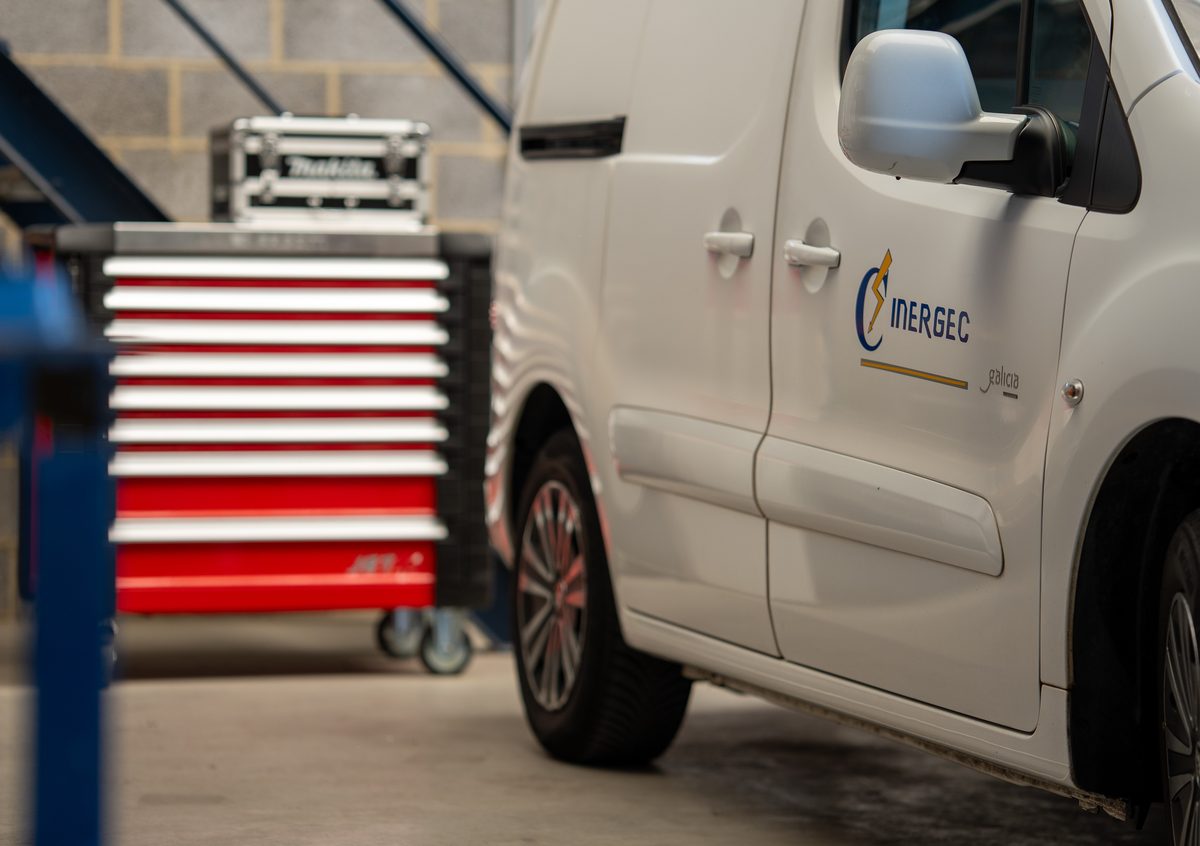 Camionnette d'intervention CINERGEC